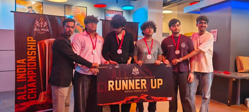 All India Championship 2026 Runner Up Trophy Achievement
